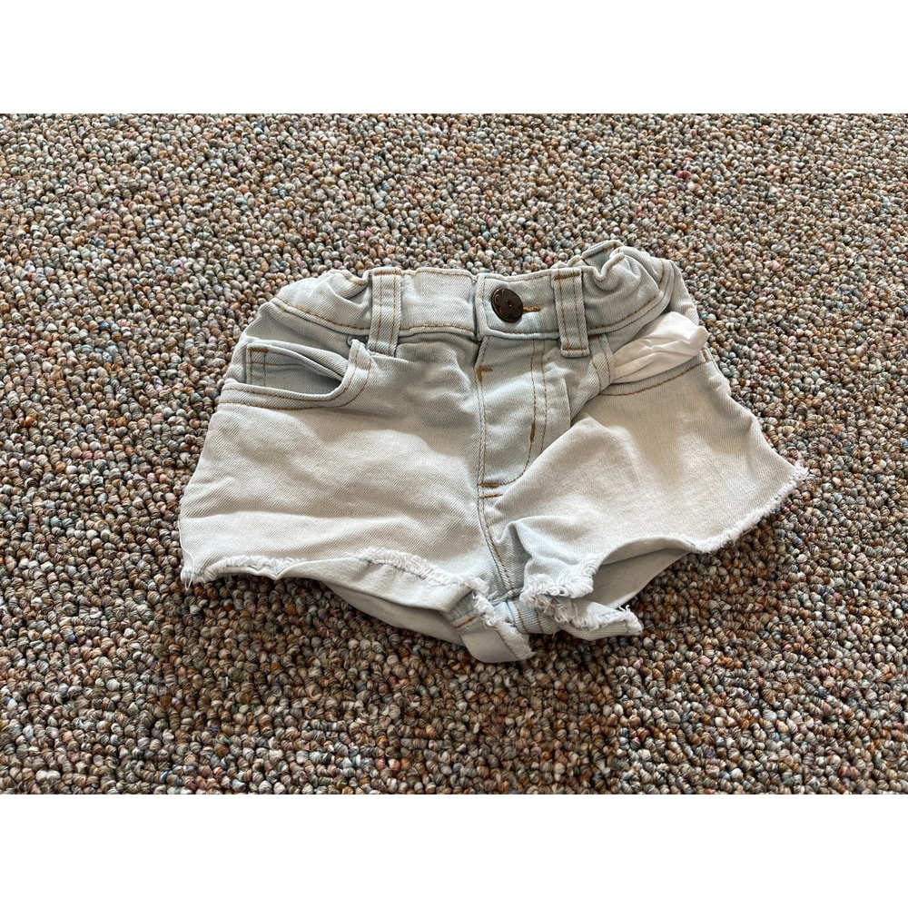 Garanimals Girls Blue Fade Denim Shorts 2T